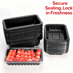 Food Grade MAP Tray Nitrogen Filled for Fresh Meat – Preservative-free Extended Shelf Life Solution